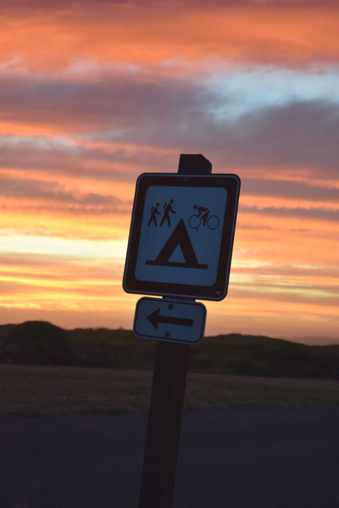 sunset sign